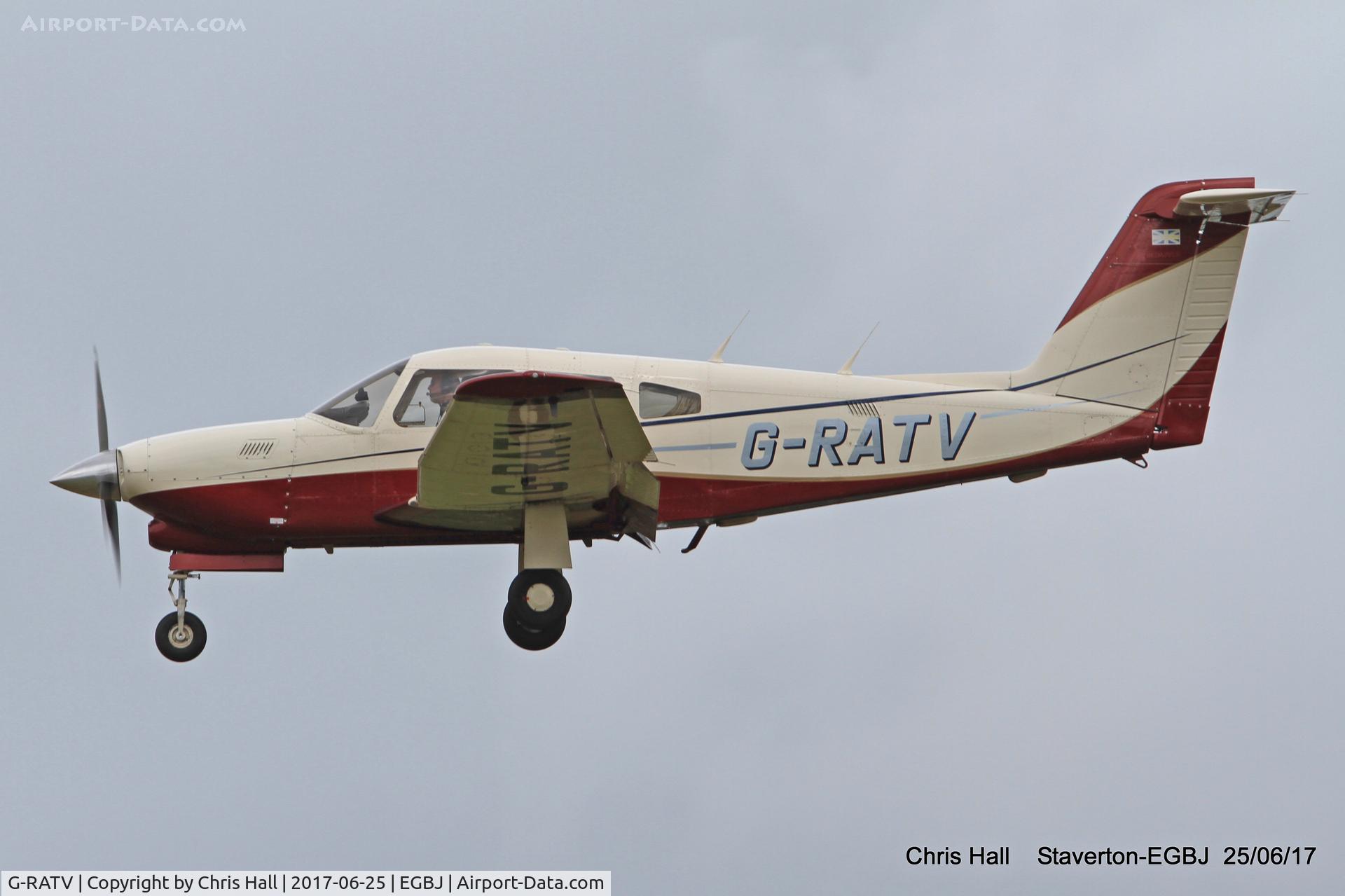 G-RATV, 1983 Piper PA-28RT-201T Turbo Arrow IV Arrow IV C/N 28R-8431005, Project Propeller at Staverton