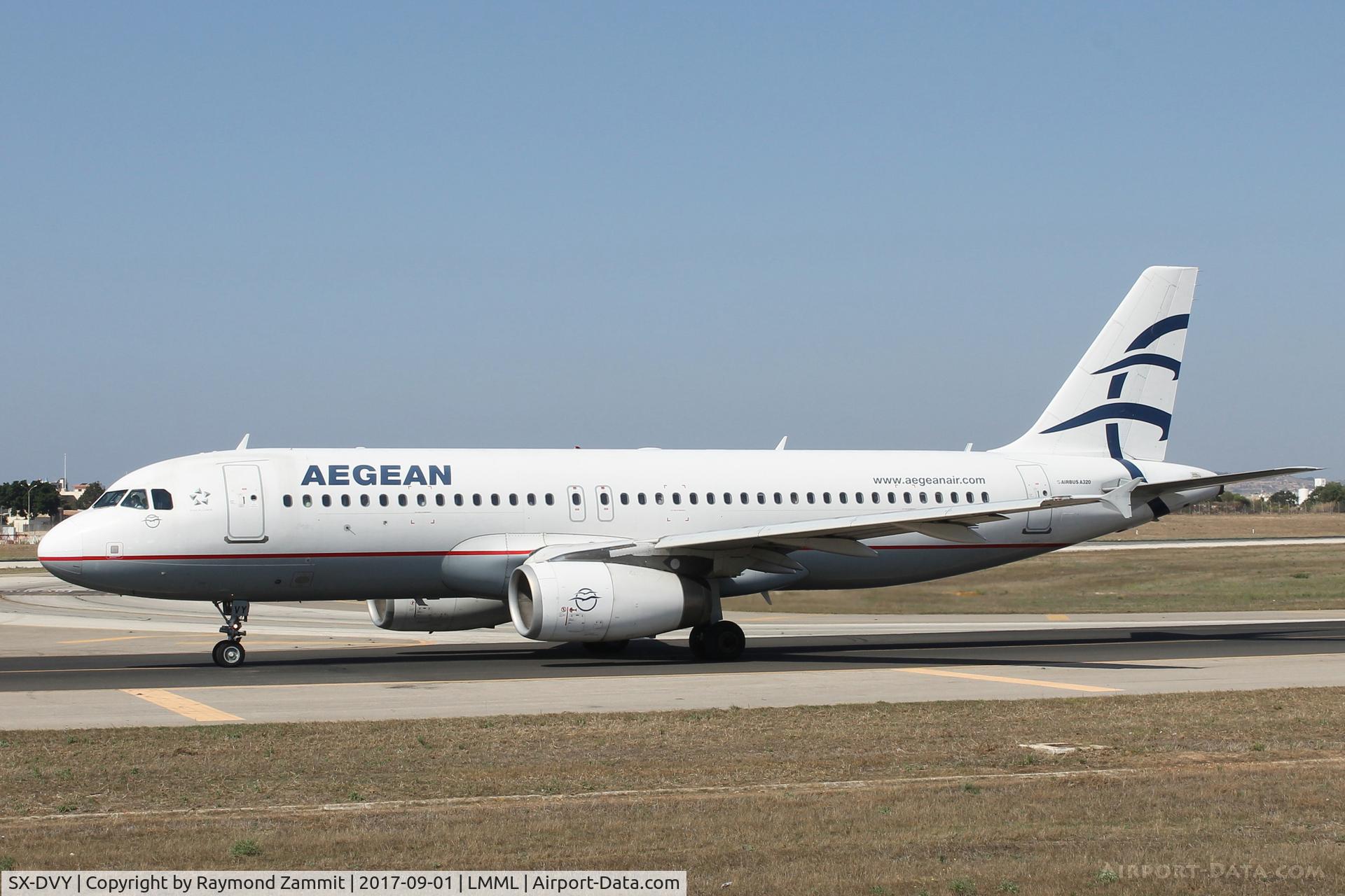 SX-DVY, 2009 Airbus A320-232 C/N 3850, A320 SX-DVY Aegean Airways