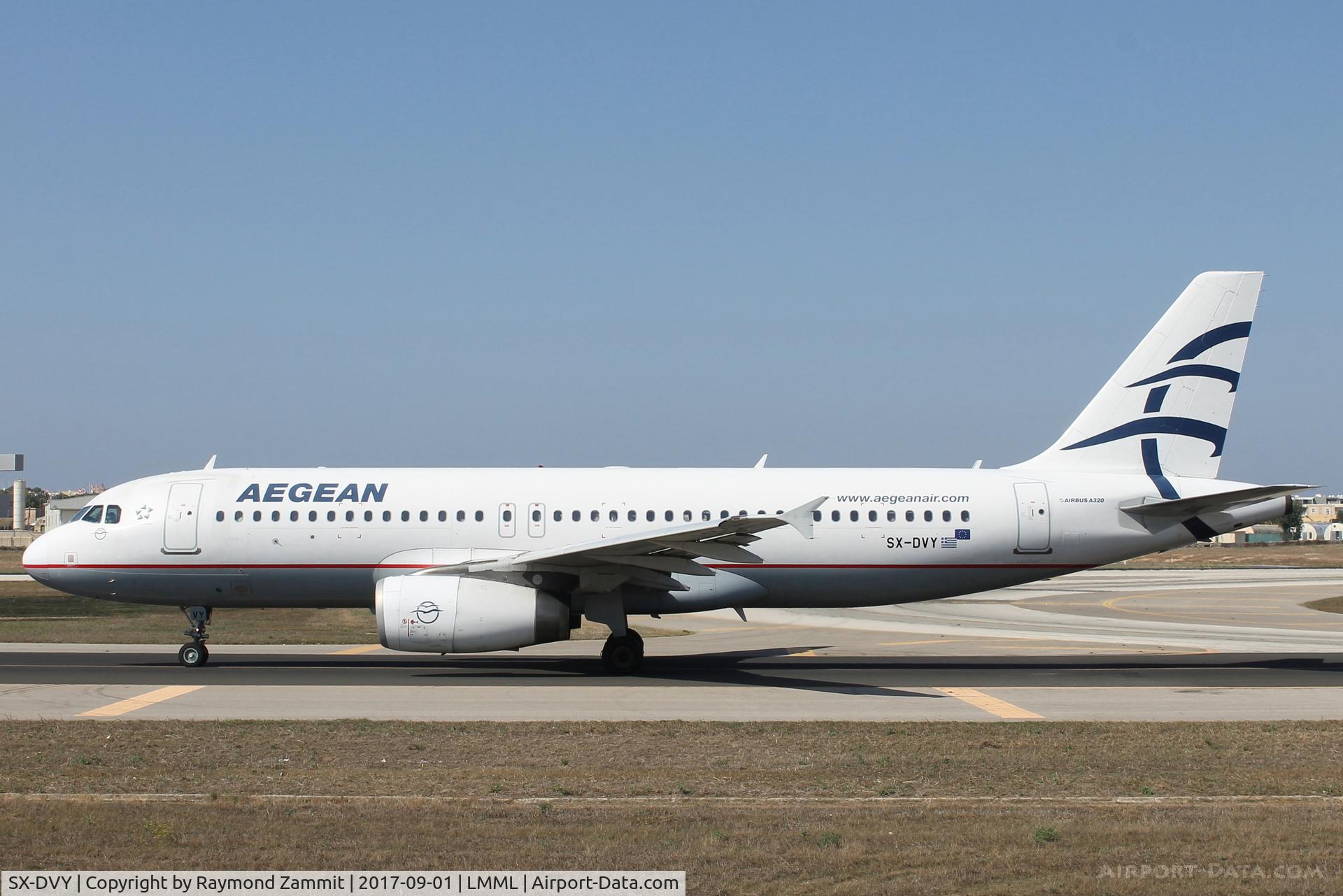 SX-DVY, 2009 Airbus A320-232 C/N 3850, A320 SX-DVY Aegean Airways