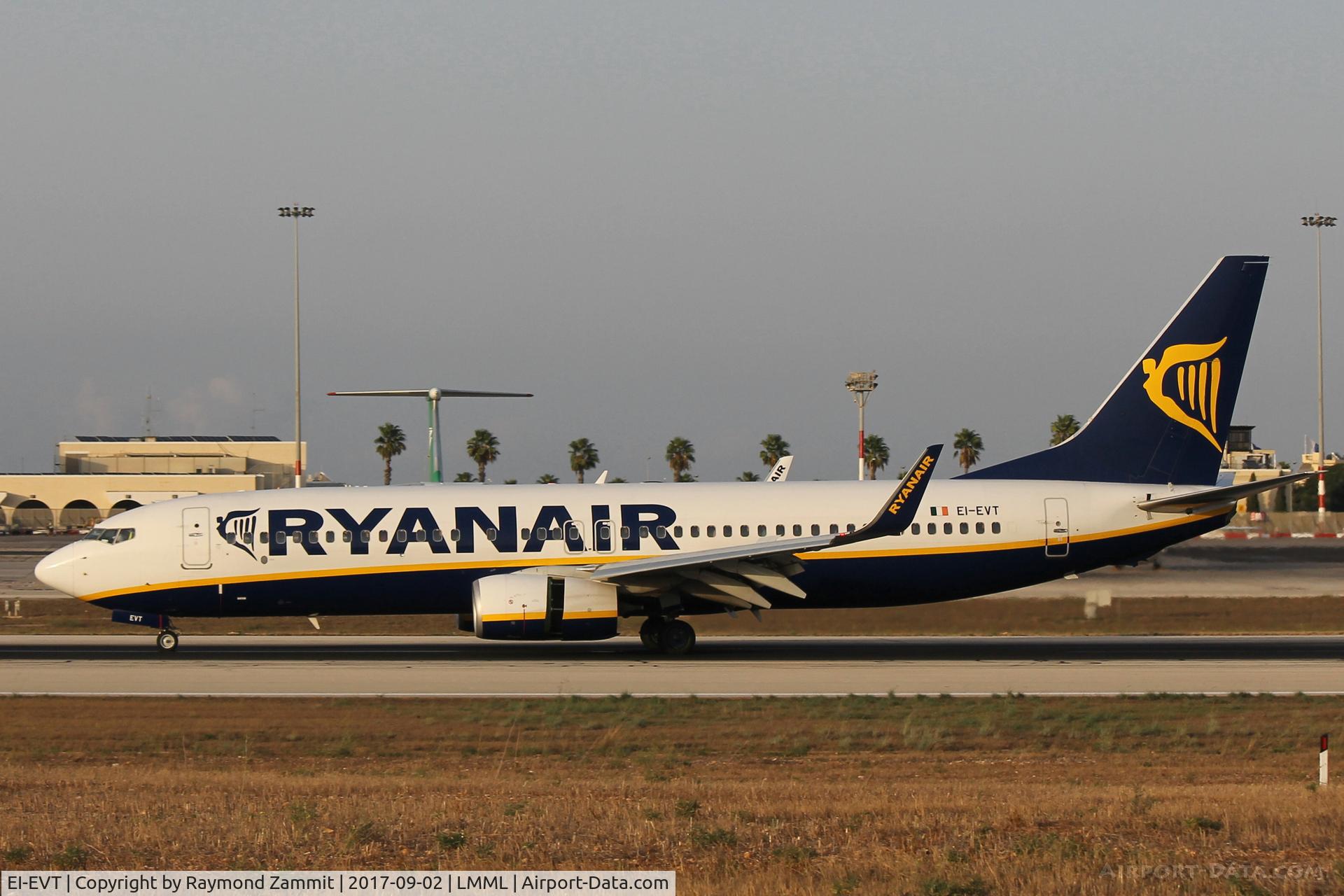 EI-EVT, 2012 Boeing 737-8AS C/N 40315, B737-800 EI-EVT Ryanair