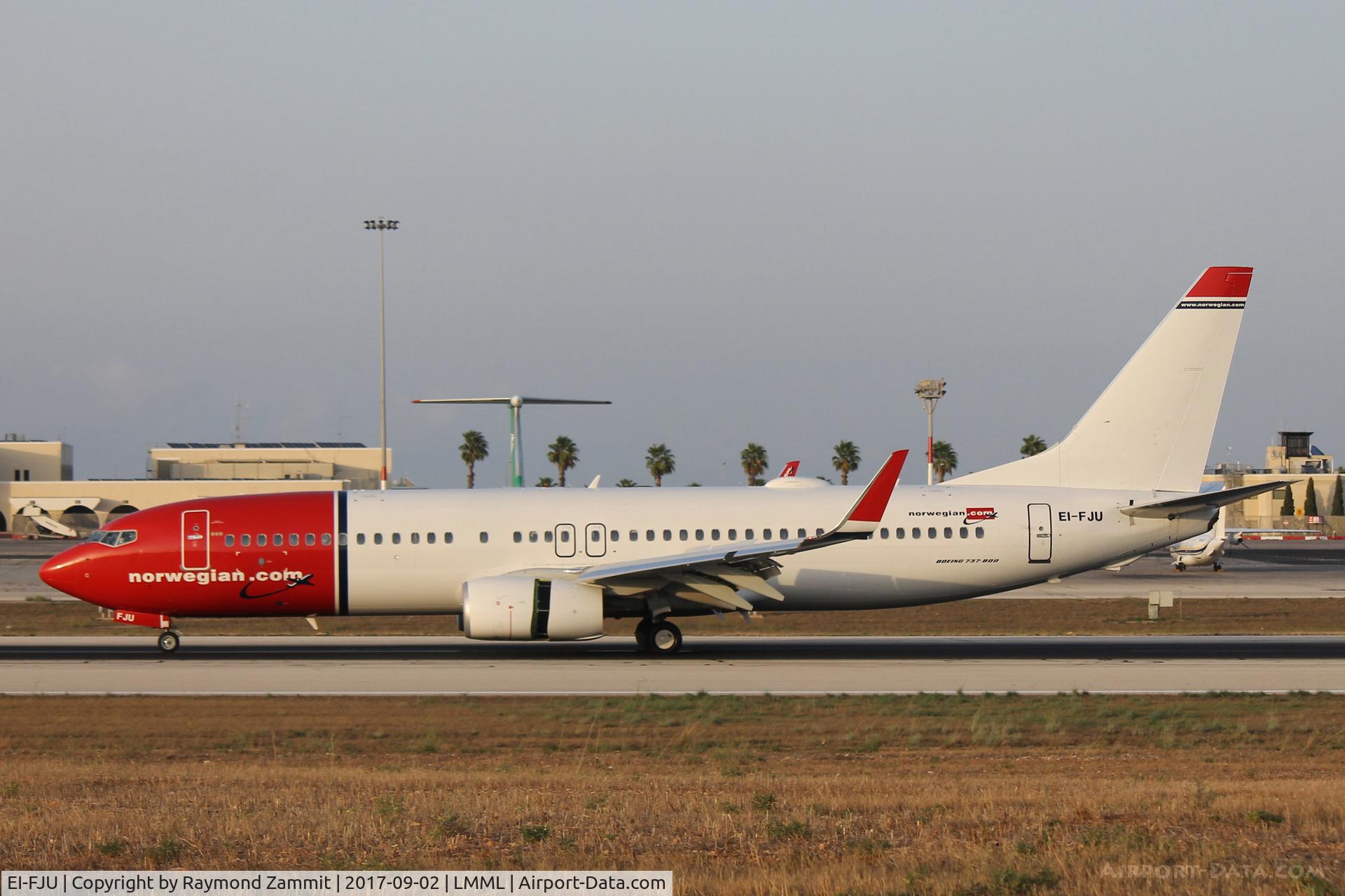 EI-FJU, 2016 Boeing 737-8JP C/N 42273, B737-800 EI-FJU Norwegian Air Shuttle