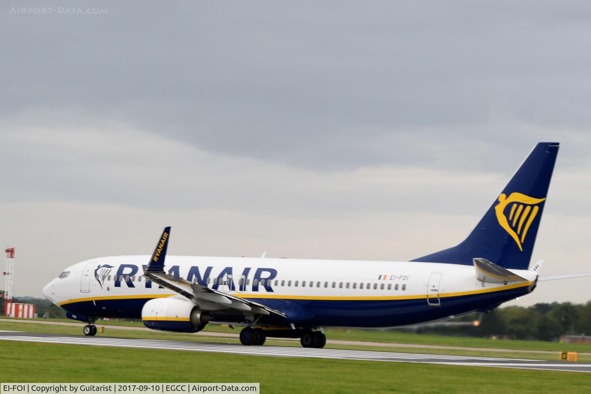 EI-FOI, 2016 Boeing 737-8AS C/N 44712, At Manchester