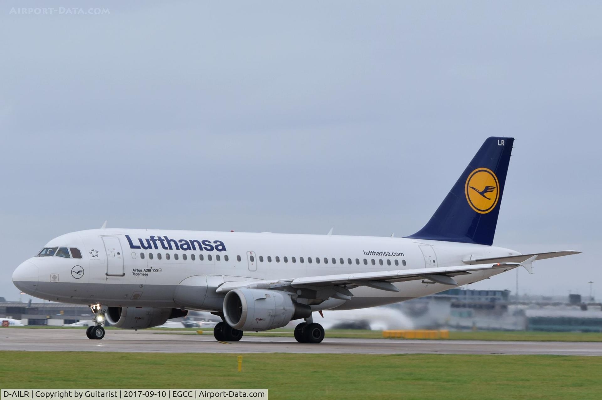 D-AILR, 1997 Airbus A319-114 C/N 723, At Manchester