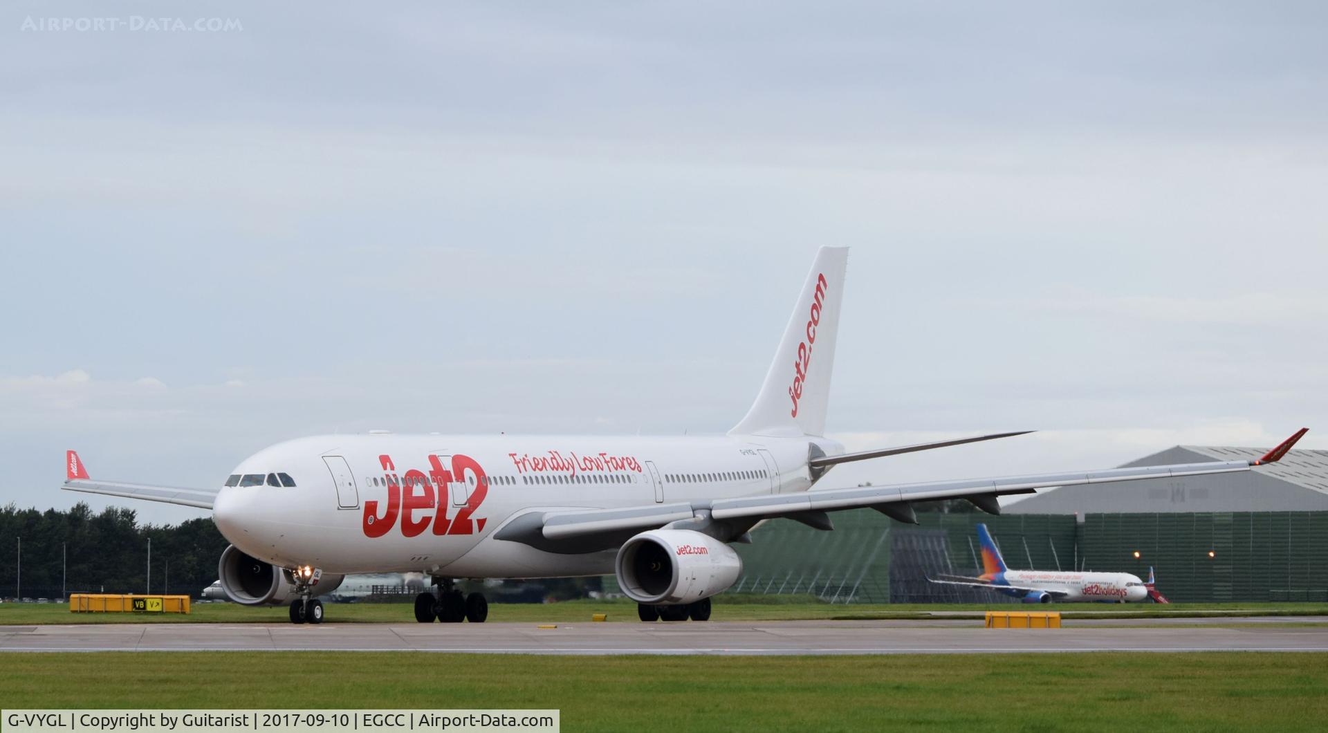 G-VYGL, 2013 Airbus KC3 Voyager (A330-243MRTT) C/N 1555, At Manchester