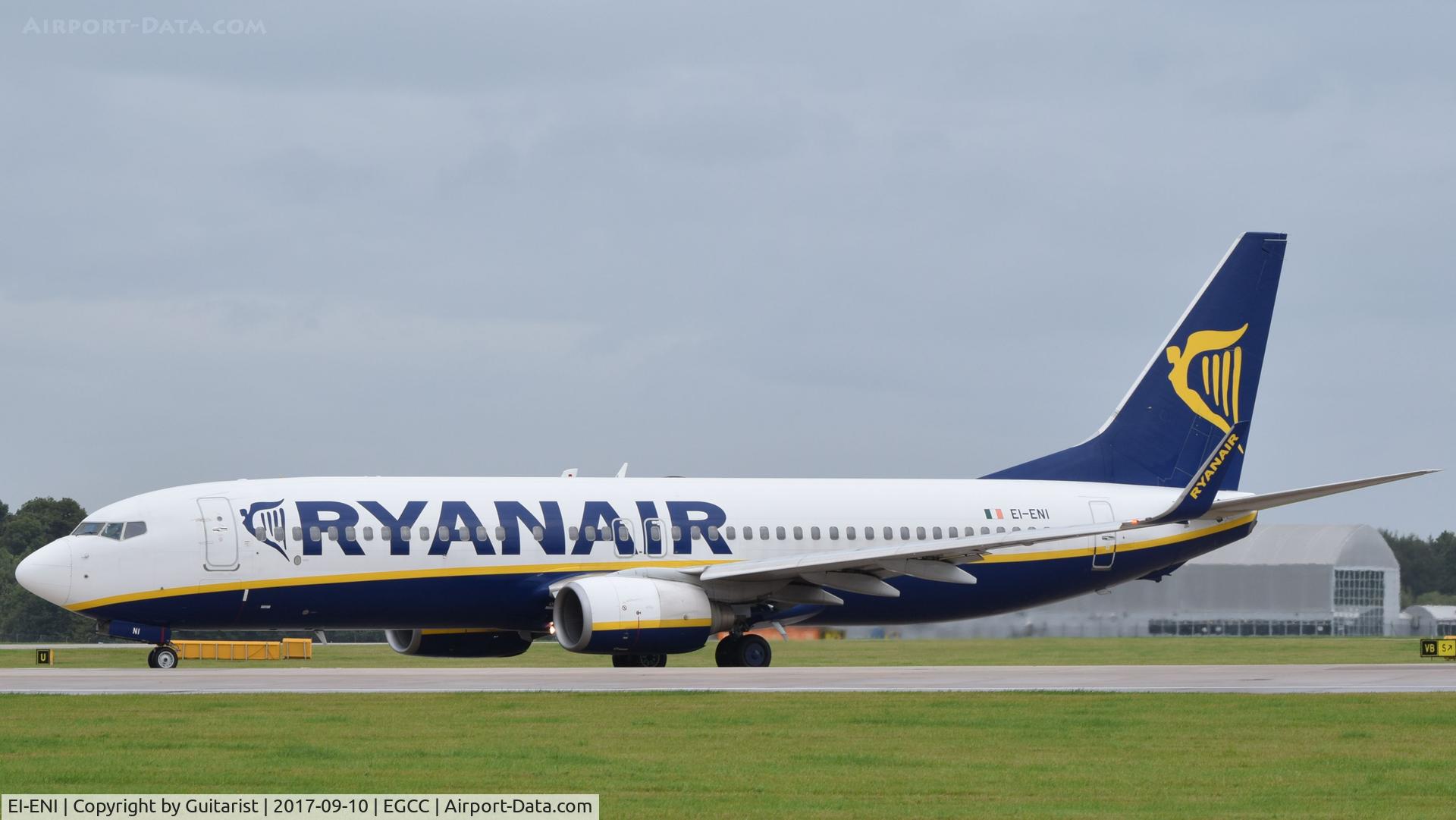 EI-ENI, 2010 Boeing 737-8AS C/N 40300, At Manchester