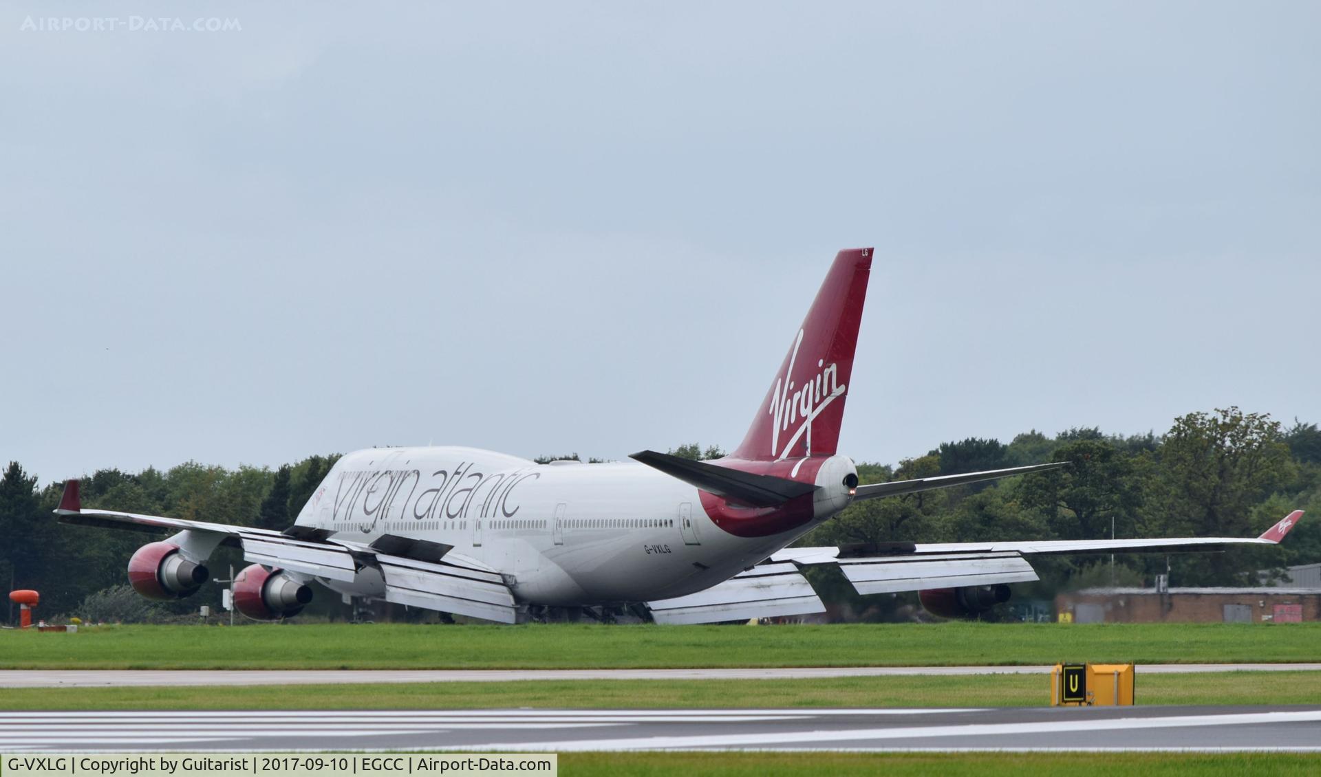 G-VXLG, 1998 Boeing 747-41R C/N 29406, At Manchester