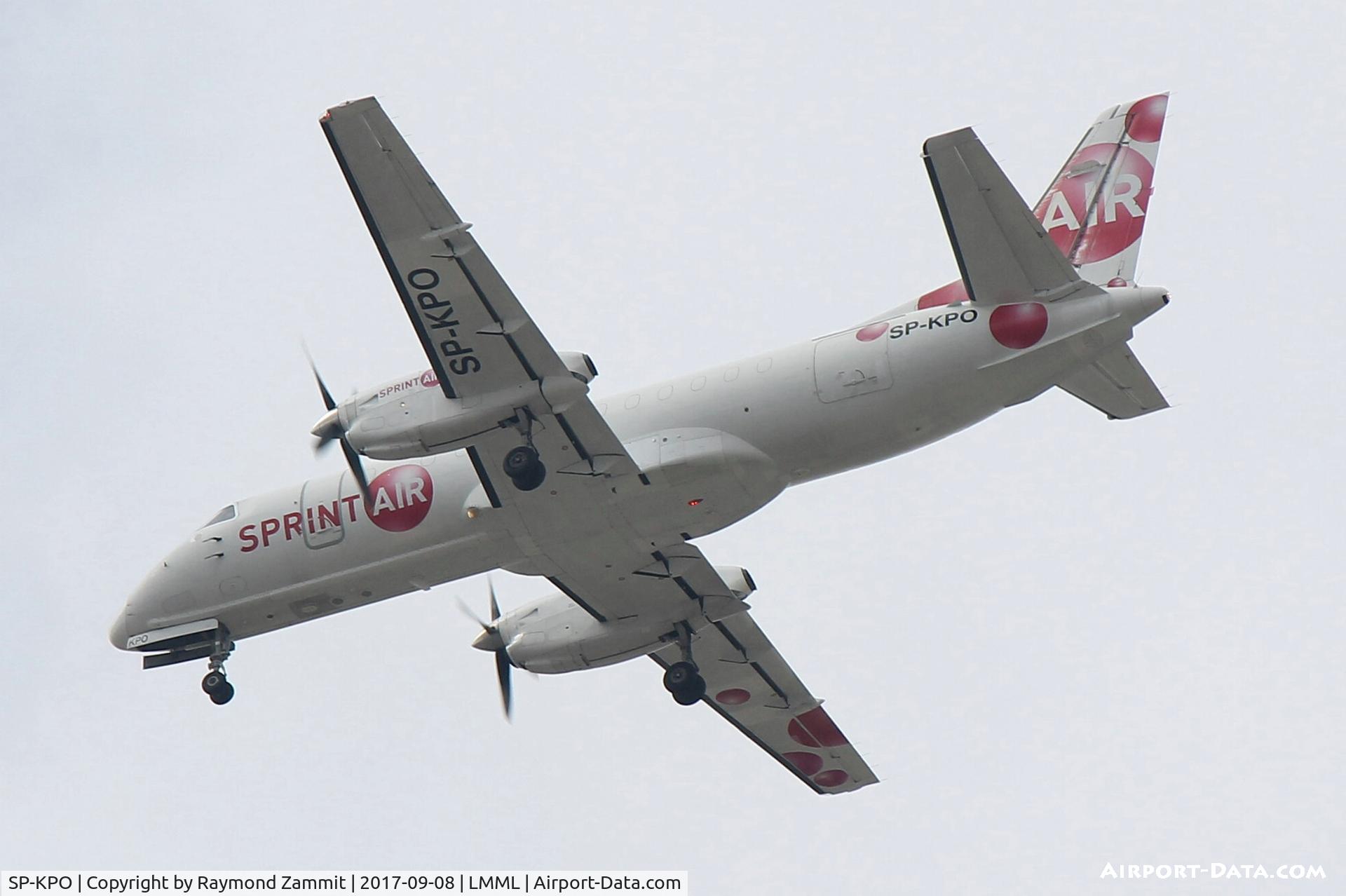 SP-KPO, 1984 Saab-Fairchild SF340(F) C/N 340A-010, Saab SF-340F SP-KPO Sprintair