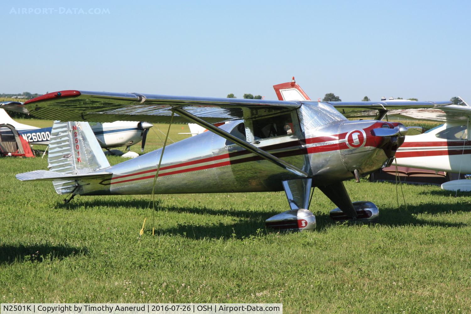 N2501K, 1947 Luscombe 8E Silvaire C/N 5228, 1947 Luscombe 8E, c/n: 5228