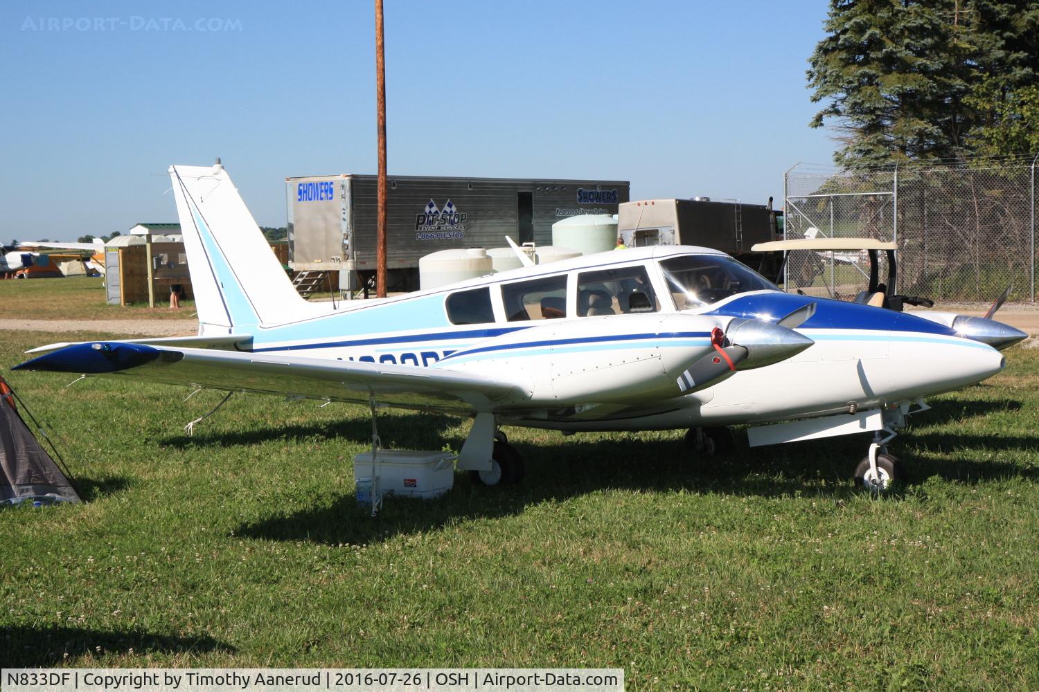 N833DF, 1967 Piper PA-30 Twin Comanche Twin Comanche C/N 30-1473, 1967 Piper PA-30, c/n: 30-1473