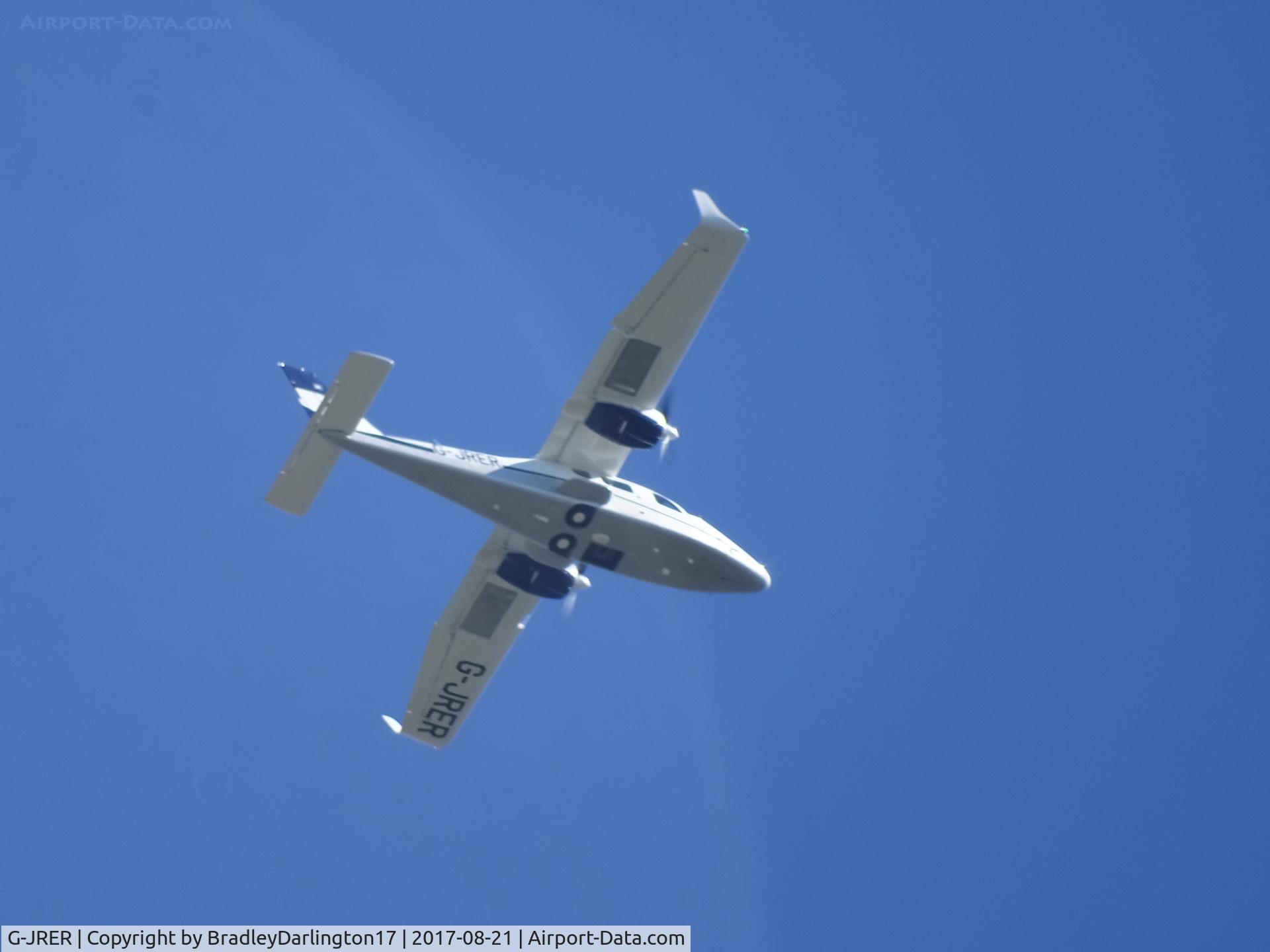G-JRER, 2017 Tecnam P-2006T C/N 194, G-JRER heading for cornwall