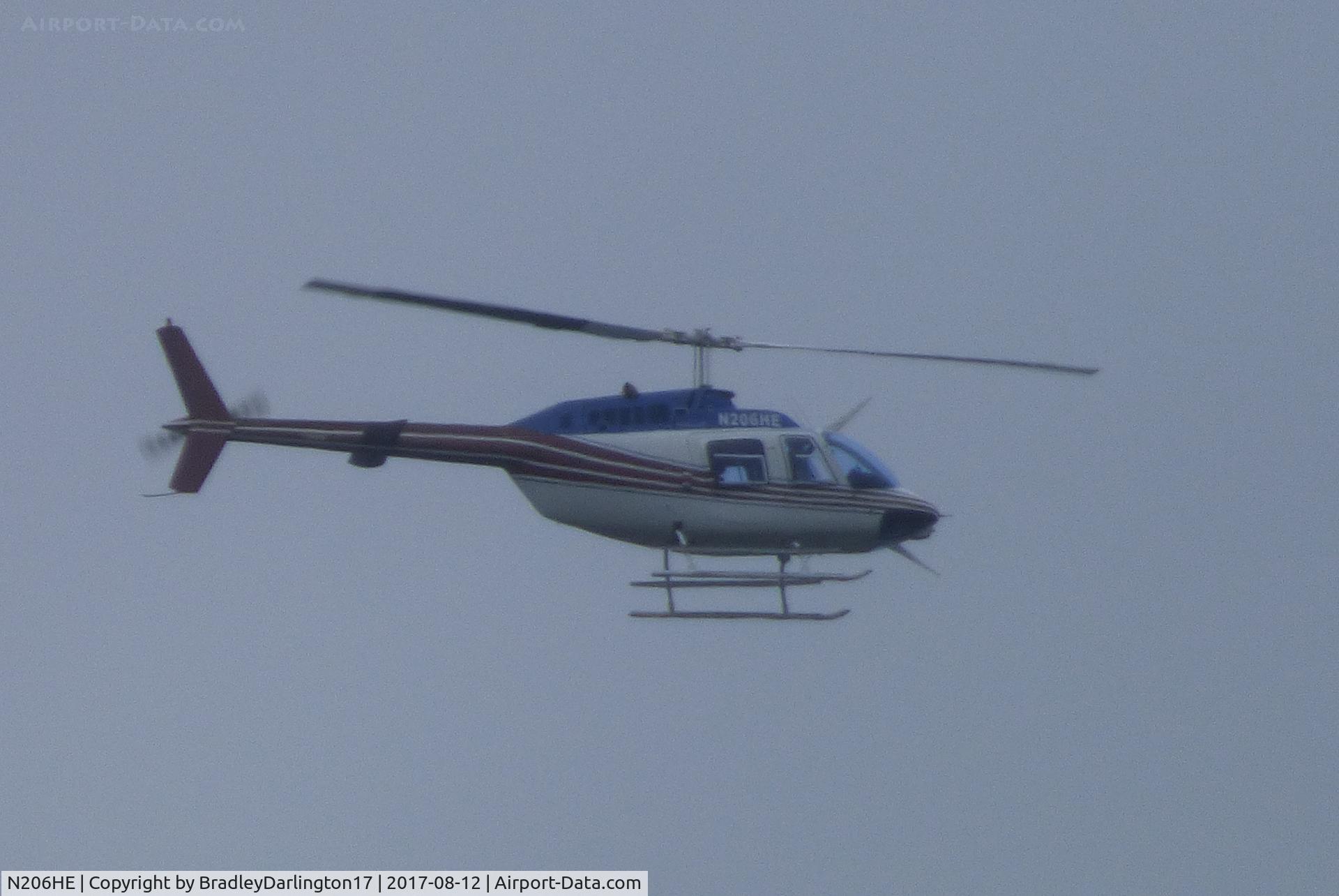 N206HE, 1979 Bell 206B JetRanger III C/N 2880, N206HE