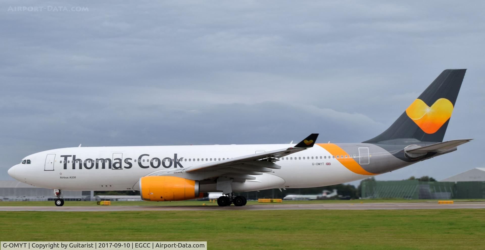 G-OMYT, 1999 Airbus A330-243 C/N 301, At Manchester