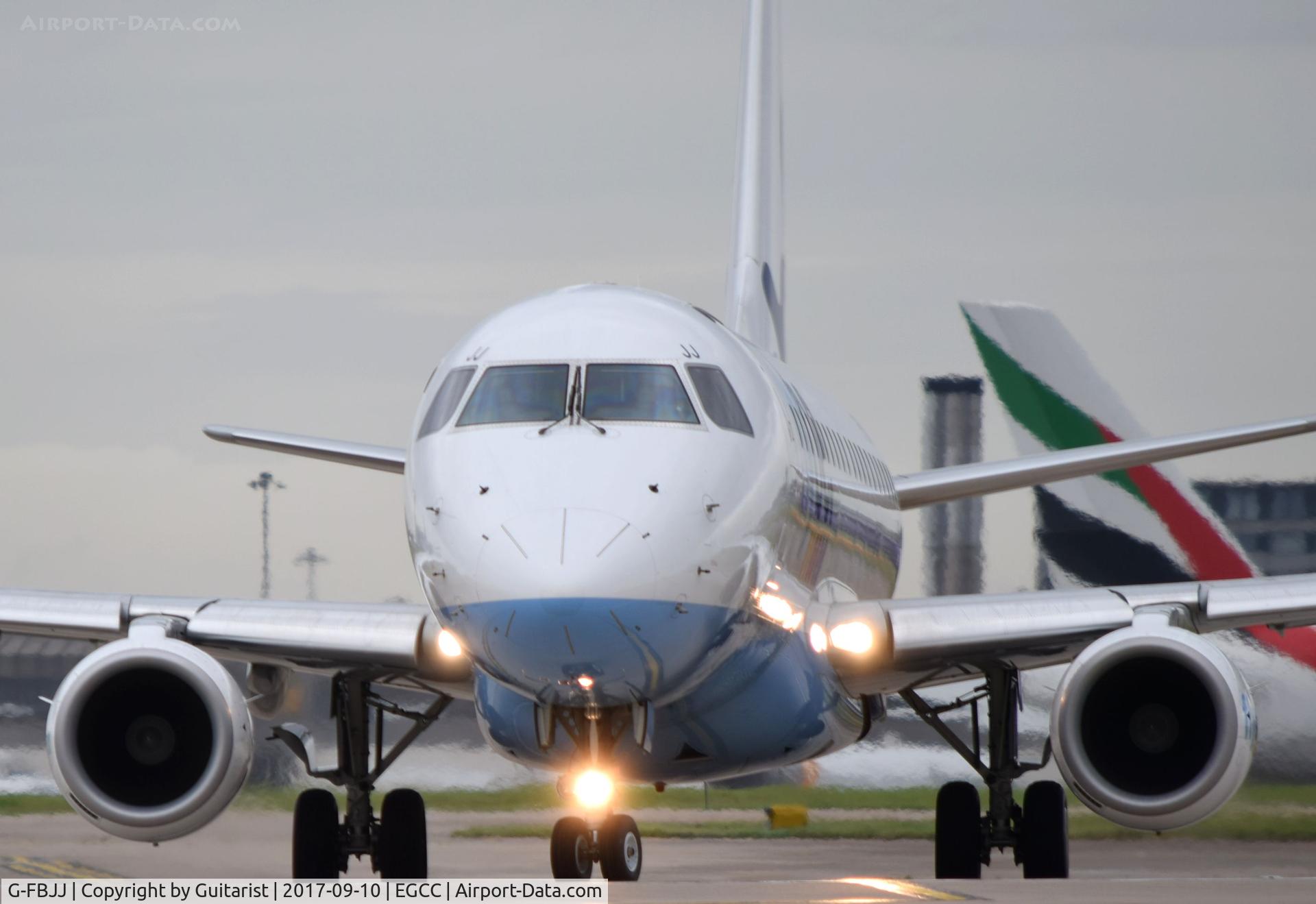 G-FBJJ, 2012 Embraer 175STD (ERJ-170-200) C/N 17000358, At Manchester