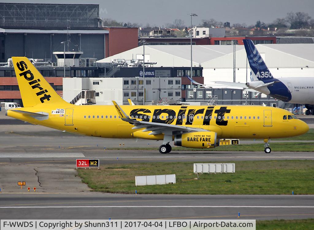 F-WWDS, 2017 Airbus A320-232 C/N 7635, C/n 7635 - To be N647NK