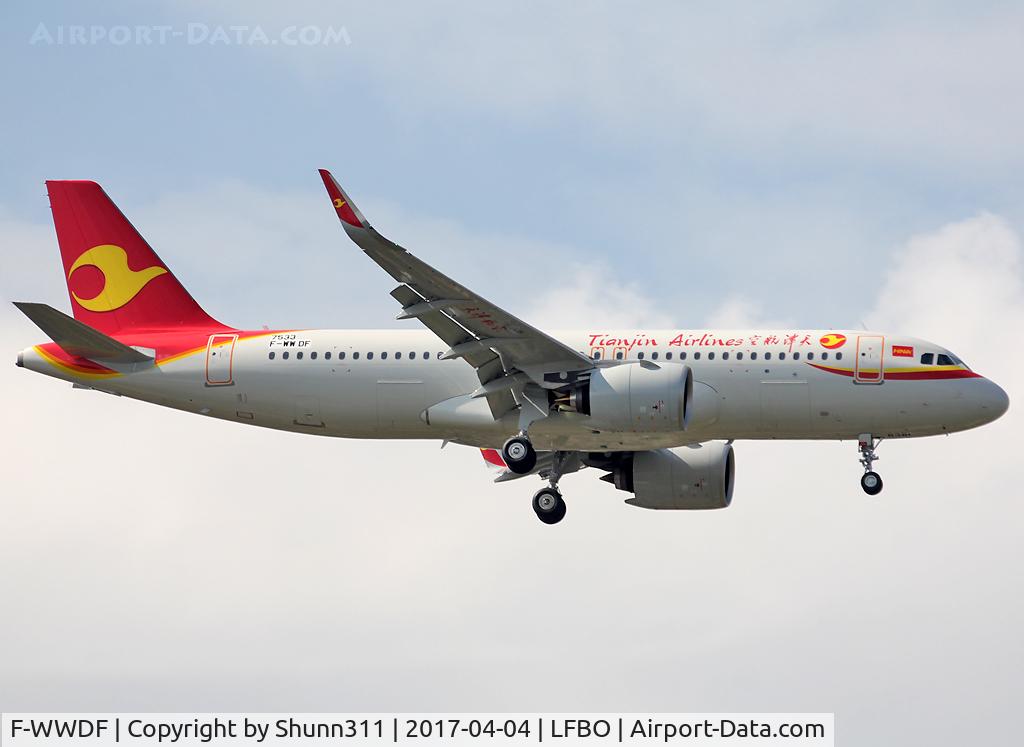 F-WWDF, 2017 Airbus A320-271N C/N 7533, C/n 7533 - To be B-8381