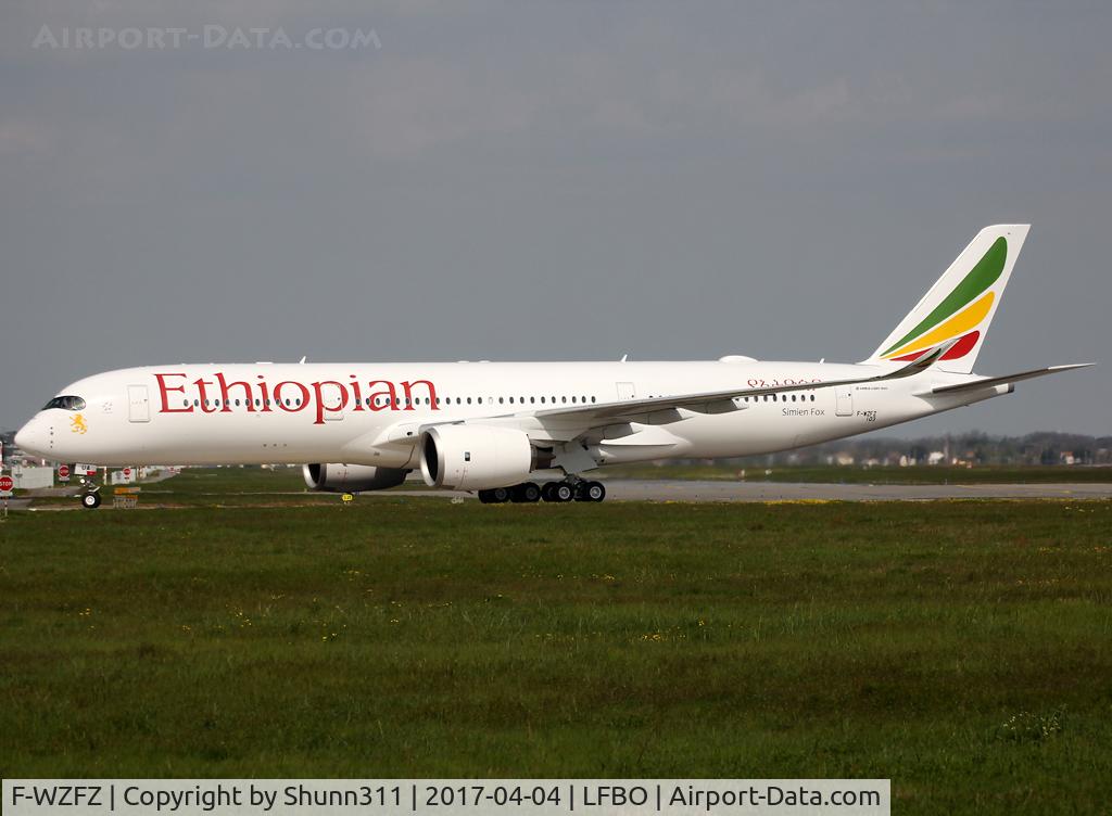 F-WZFZ, 2017 Airbus A350-941 C/N 0103, C/n 0103 - To be ET-AUA