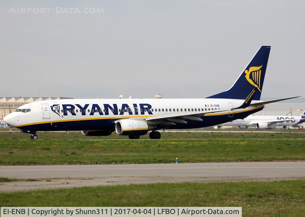EI-ENB, 2010 Boeing 737-8AS C/N 40289, Lining up rwy 32R from 'November 2 ' for departure...