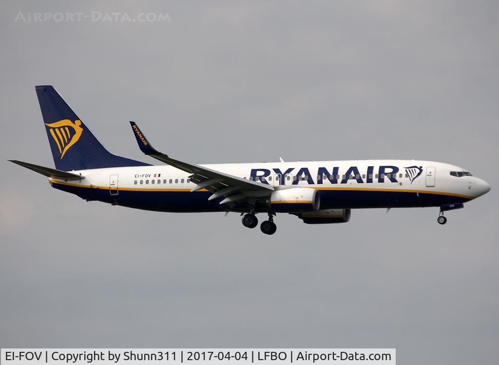 EI-FOV, 2016 Boeing 737-8AS C/N 44725, Landing rwy 32L
