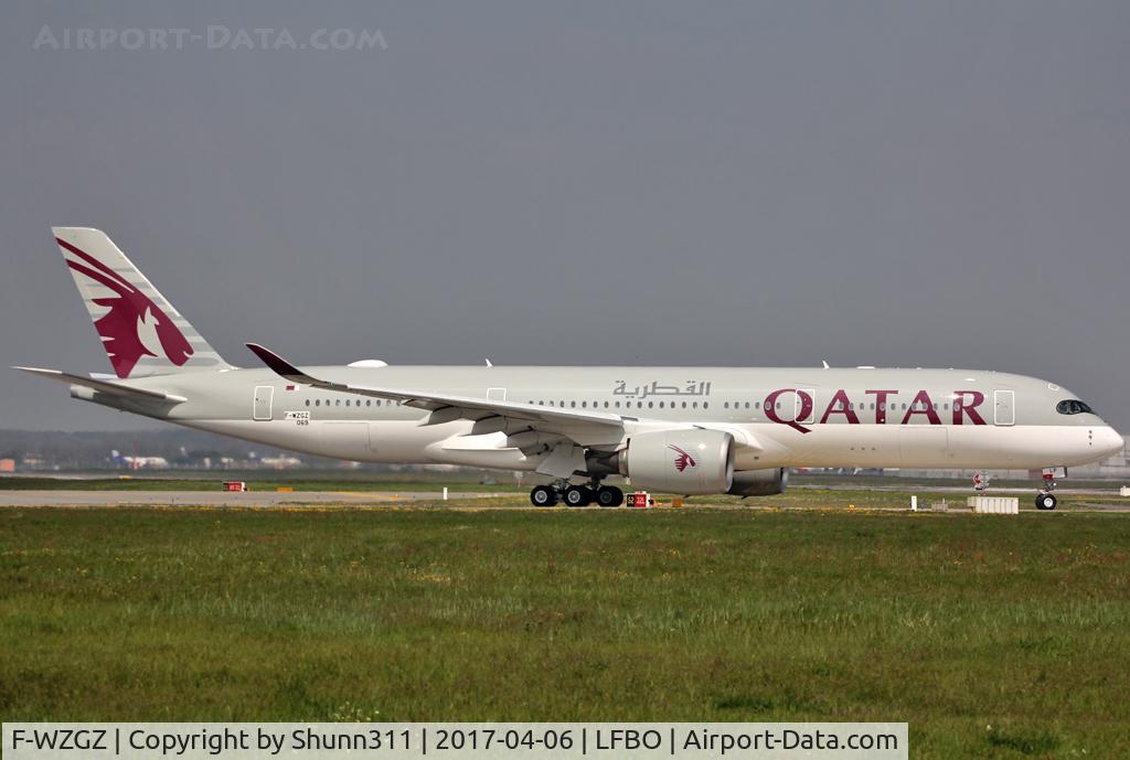 F-WZGZ, 2017 Airbus A350-941 C/N 069, C/n 0069 - To be A7-ALP