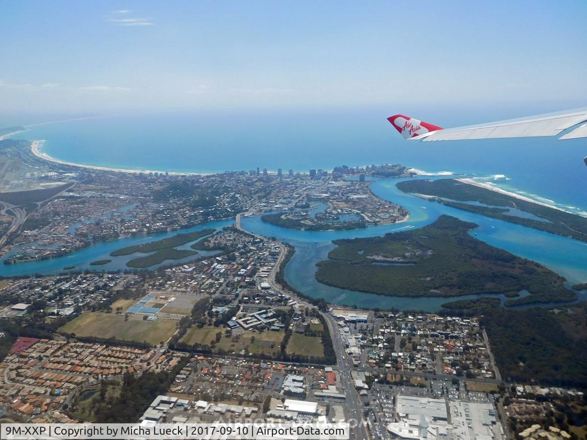 9M-XXP, 2013 Airbus A330-343X C/N 1481, Leaving the Gold Coast (OOL-AKL)