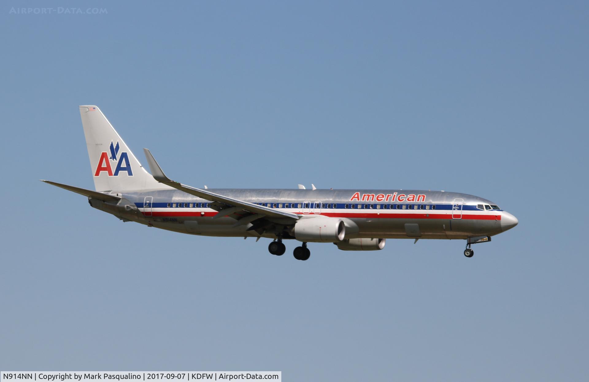 N914NN, 2012 Boeing 737-823 C/N 31161, Boeing 737-800