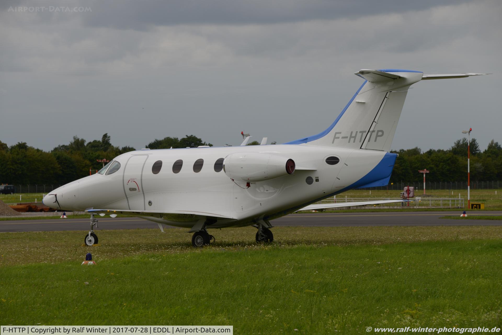 F-HTTP, 2007 Hawker Beechcraft 390 Premier 1A C/N RB-196, Hawker Beechcraft 390 Premier 1A - Attlan Aviation SARL - RB-196 - F-HTTP - 28.07.2017 - DUS