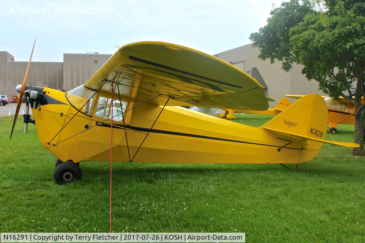 N16291, 1936 Aeronca C-3 C/N A-668, At EAA Museum