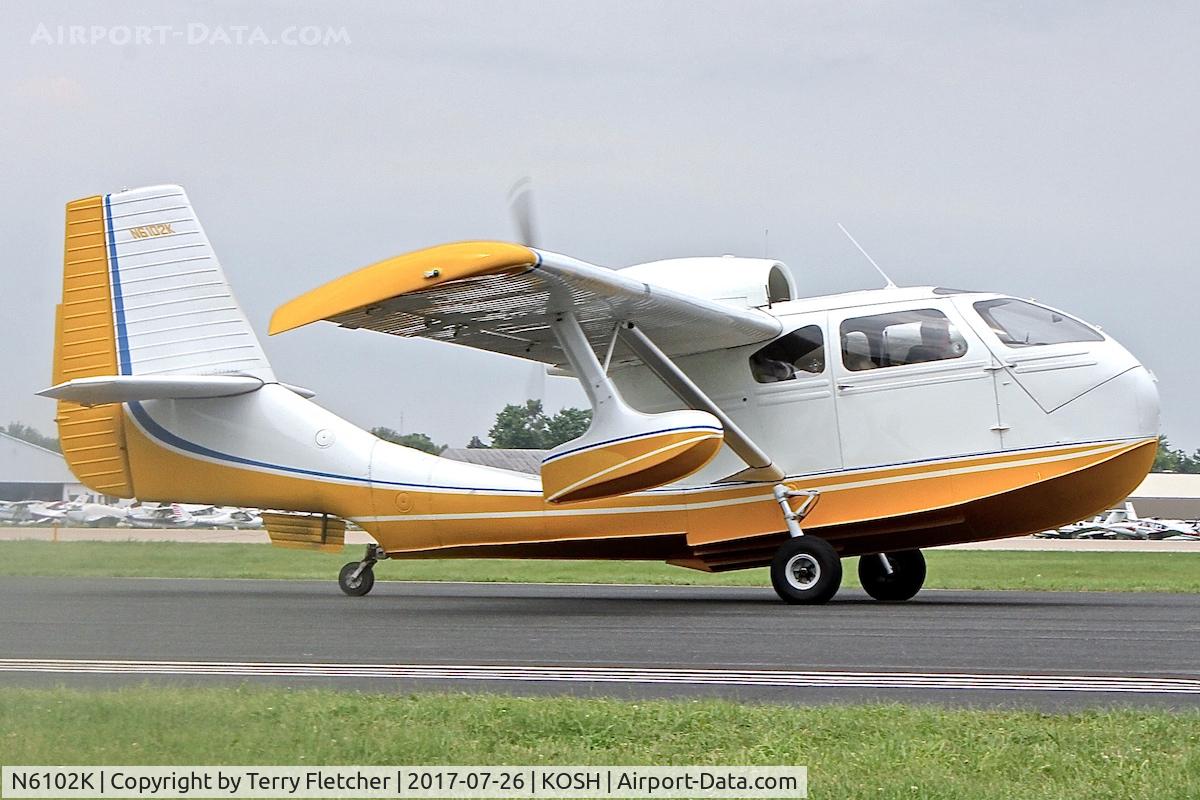 N6102K, 1947 Republic RC-3 Seabee C/N 285, At 2017 EAA AirVenture at Oshkosh