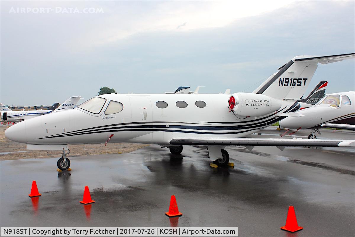 N918ST, 2008 Cessna 510 Citation Mustang Citation Mustang C/N 510-0135, At 2017 EAA AirVenture at Oshkosh