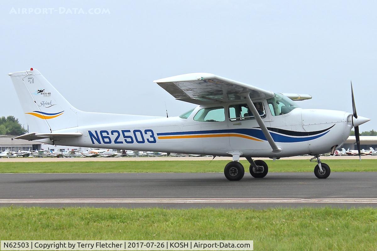 N62503, 1981 Cessna 172P C/N 17275285, At 2017 EAA AirVenture at Oshkosh