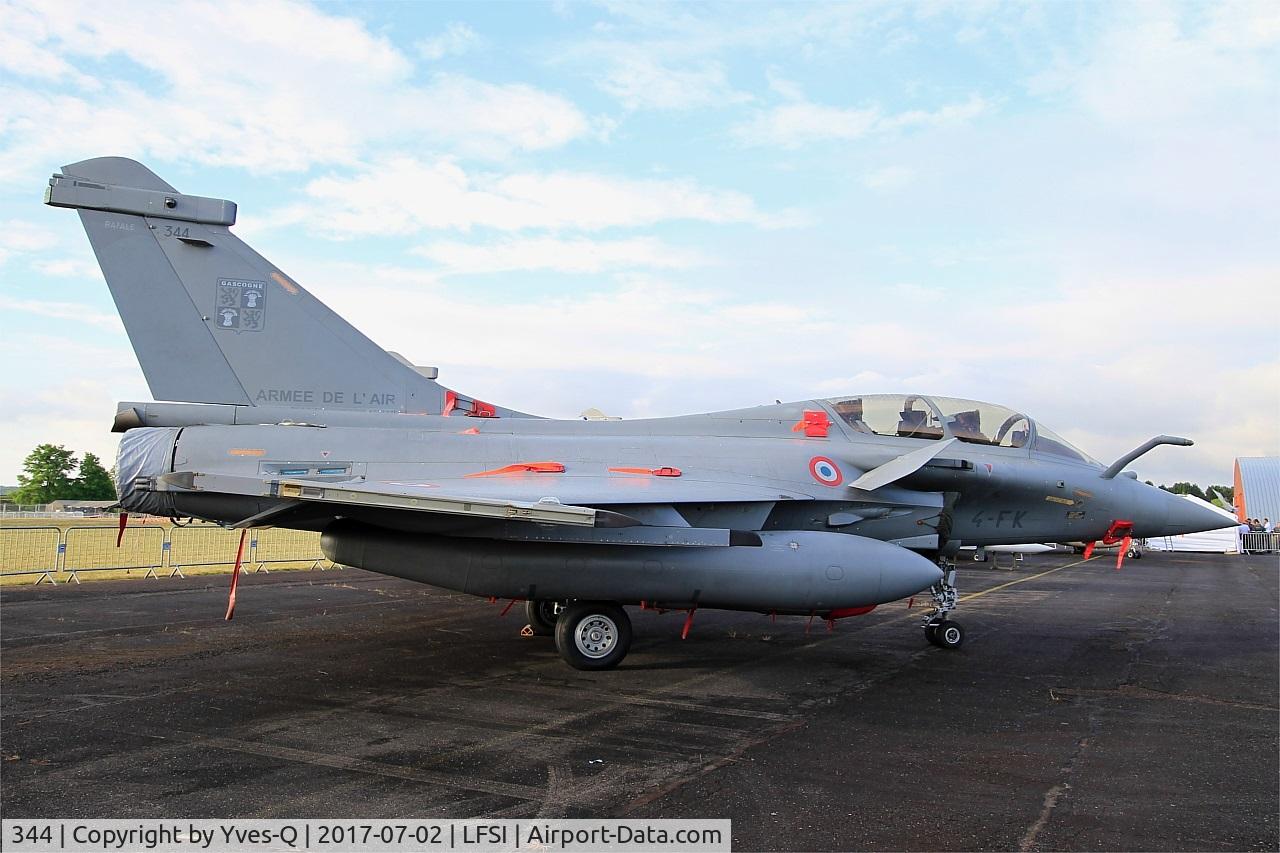 344, Dassault Rafale B C/N 344, Dassault Rafale B, Static display, St Dizier-Robinson Air Base 113 (LFSI) Open day 2017