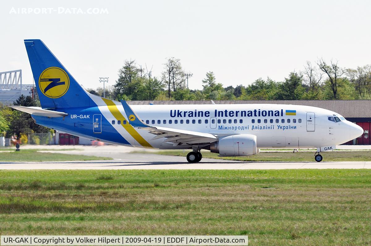 UR-GAK, 1992 Boeing 737-5Y0 C/N 26075, at fra