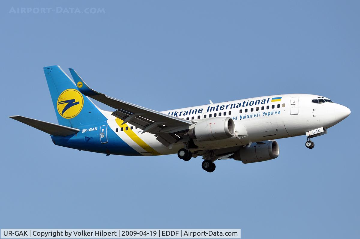 UR-GAK, 1992 Boeing 737-5Y0 C/N 26075, at fra