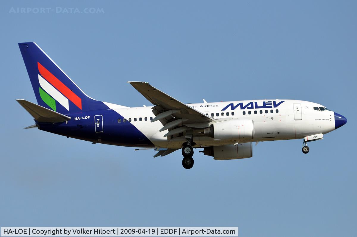 HA-LOE, 2003 Boeing 737-6Q8 C/N 28260, at fra