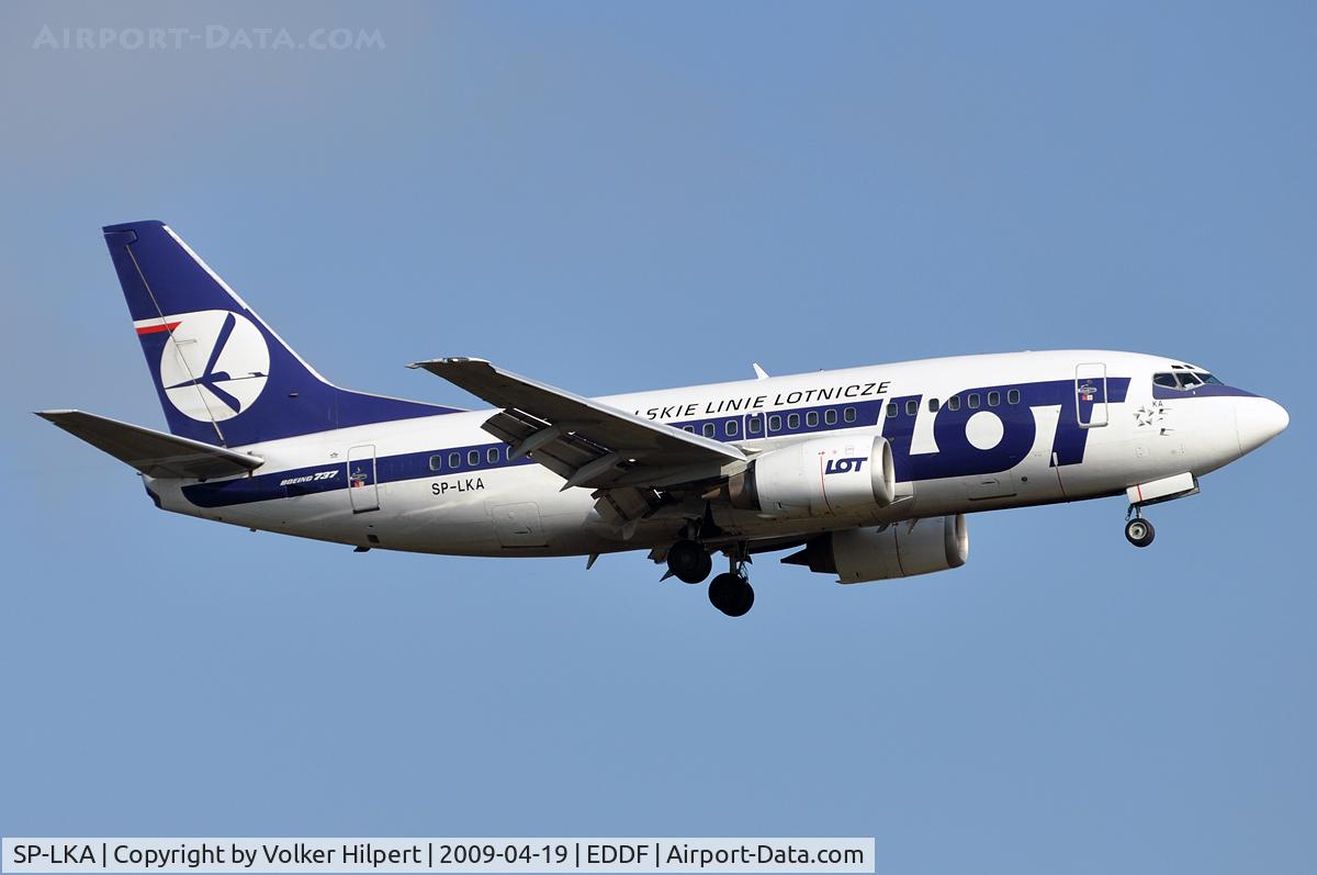 SP-LKA, 1992 Boeing 737-55D C/N 27416, at fra