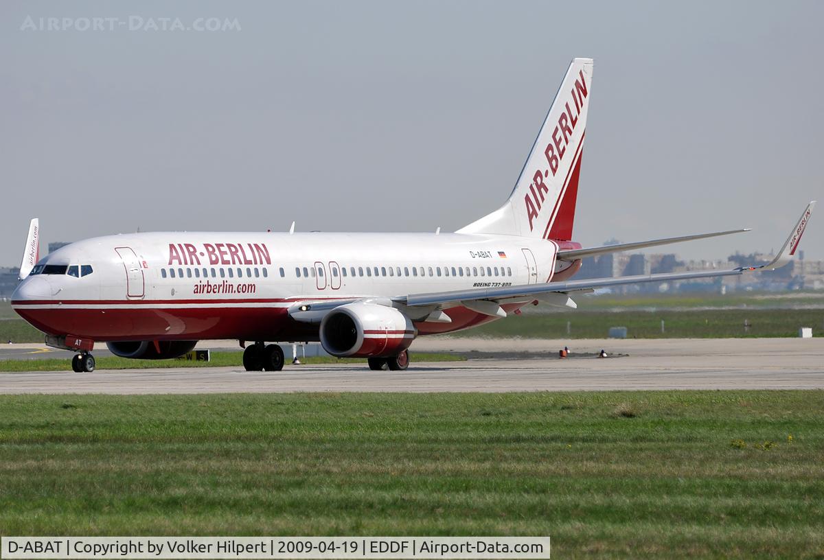 D-ABAT, 1999 Boeing 737-86J C/N 29120, at fra