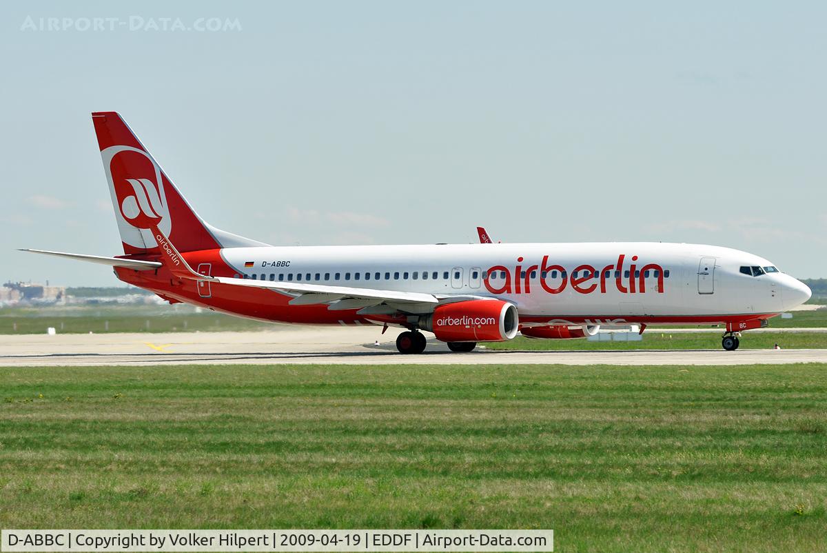 D-ABBC, 2001 Boeing 737-86J C/N 32625, at fra