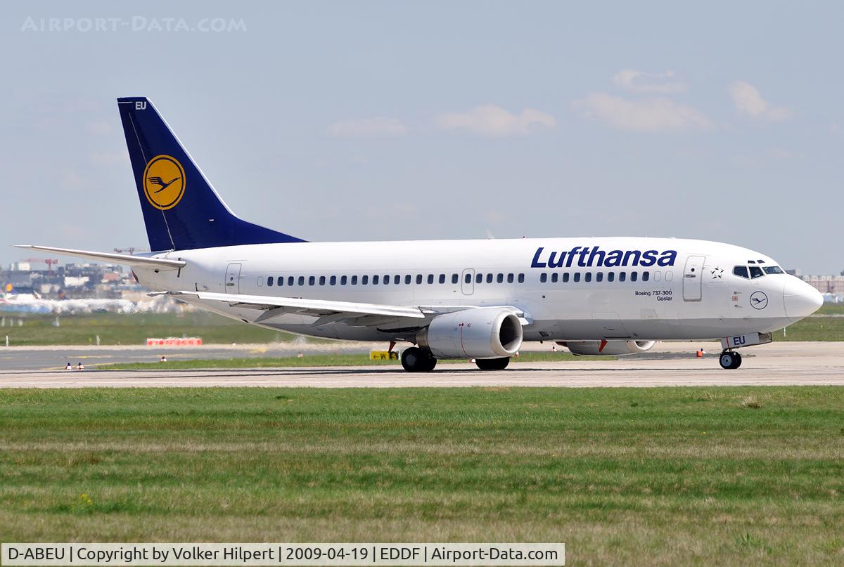 D-ABEU, 1995 Boeing 737-330 C/N 27904, at fra