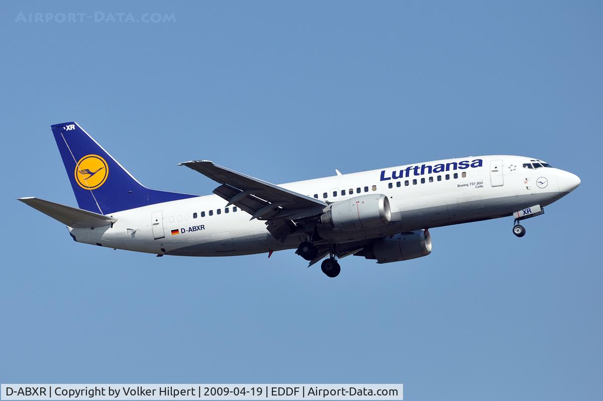D-ABXR, 1988 Boeing 737-330 C/N 23875, at fra