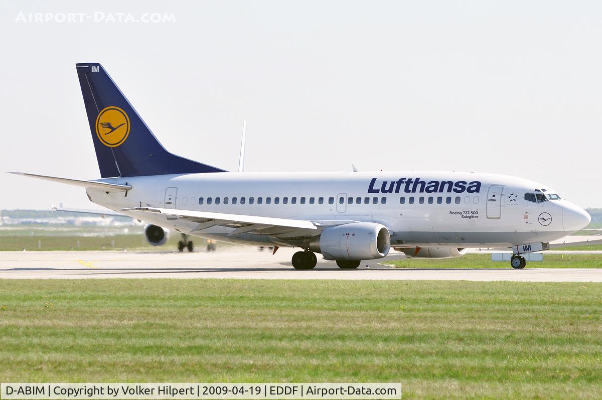 D-ABIM, 1991 Boeing 737-530 C/N 24937, at fra