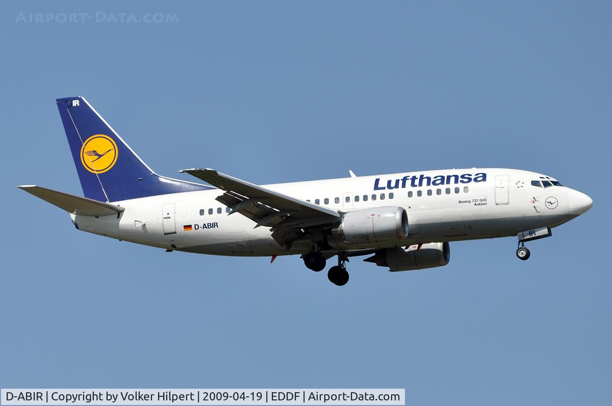 D-ABIR, 1991 Boeing 737-530 C/N 24941, at fra
