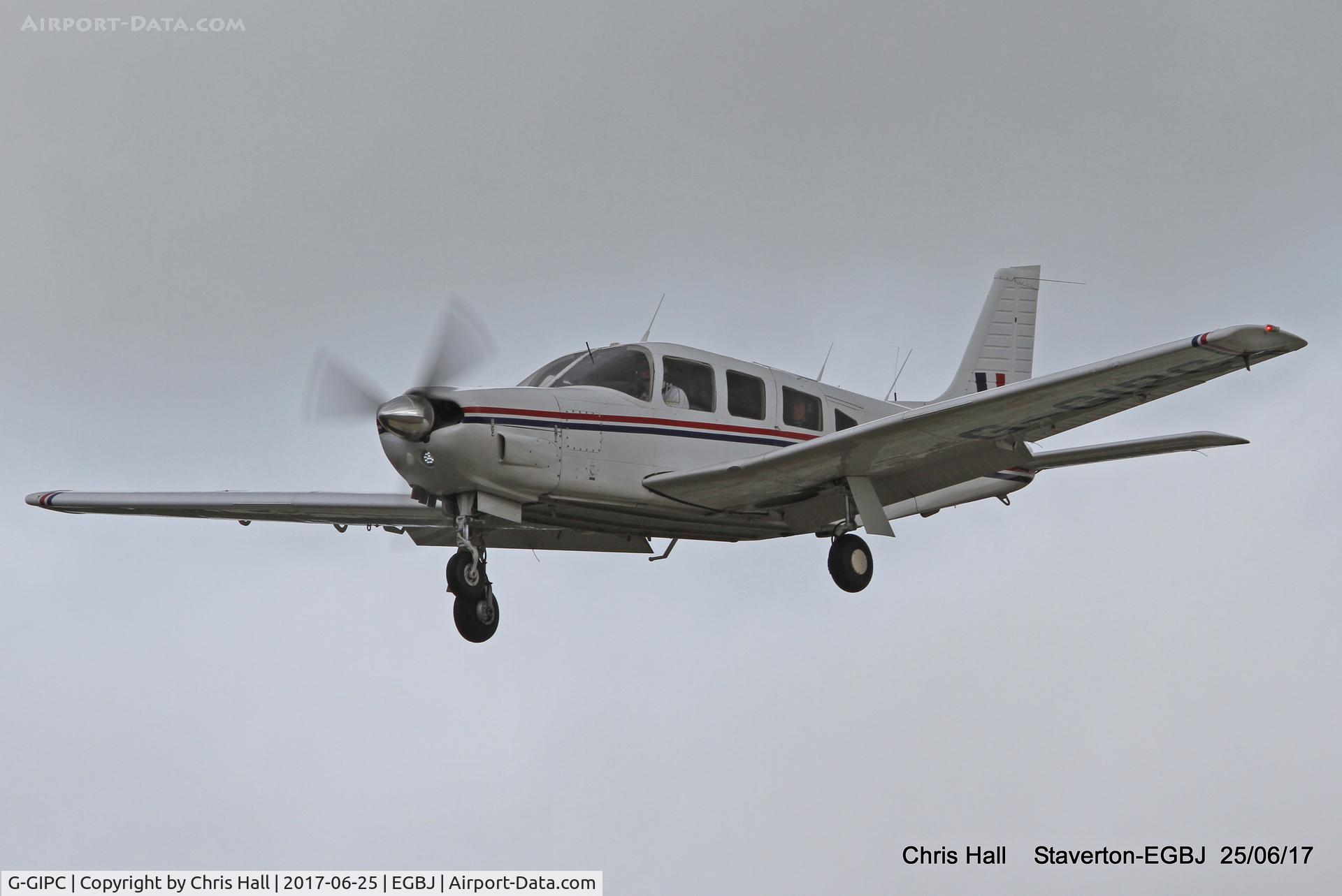 G-GIPC, 1982 Piper PA-32R-301 Saratoga SP C/N 32R-8313005, Project Propeller at Staverton