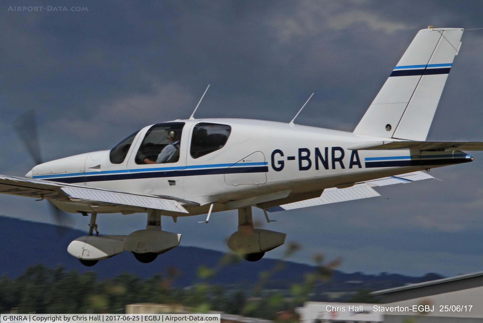 G-BNRA, 1987 Socata TB-10 Tobago C/N 772, Project Propeller at Staverton