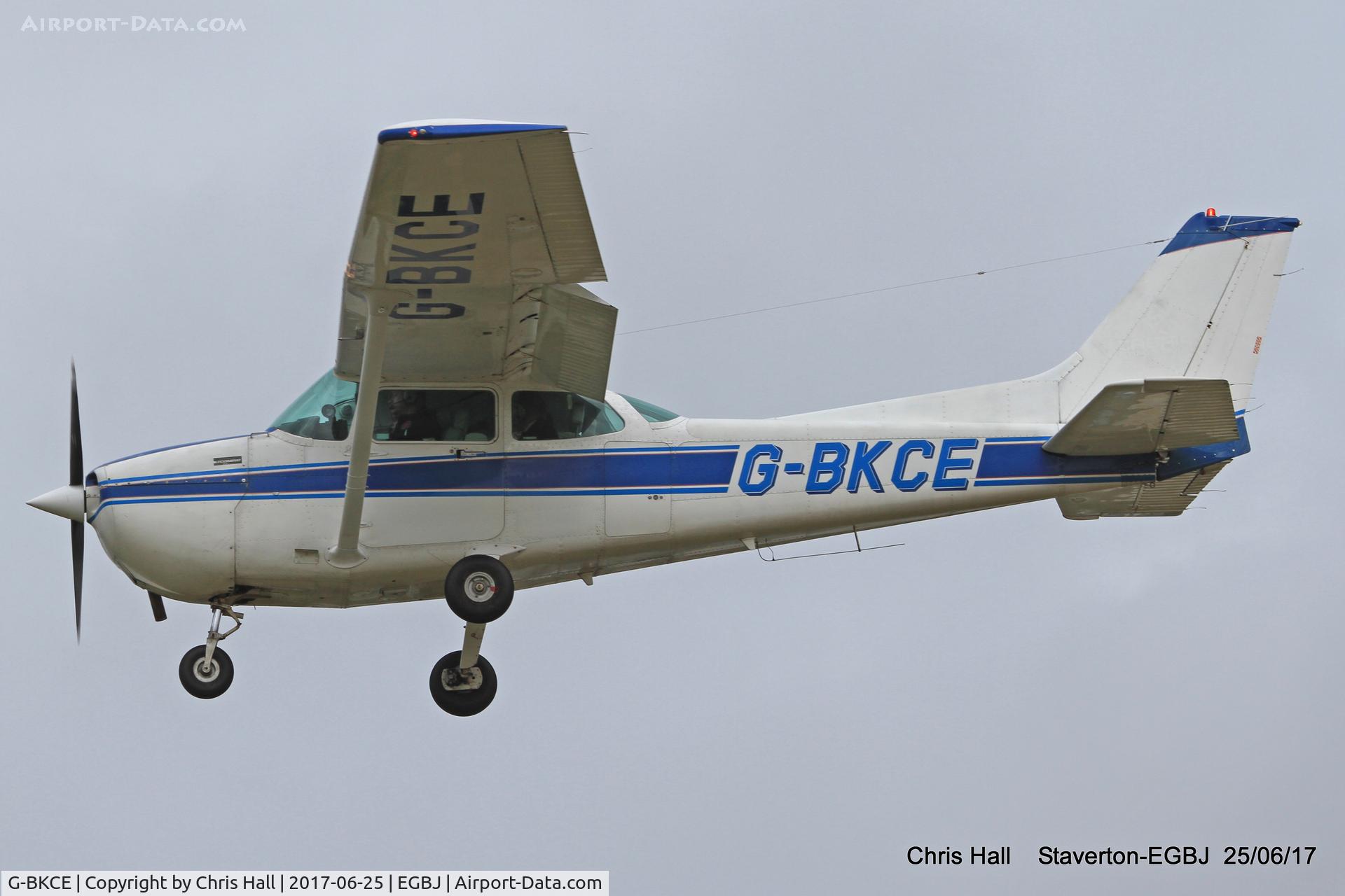G-BKCE, 1982 Reims F172P Skyhawk C/N 2135, Project Propeller at Staverton