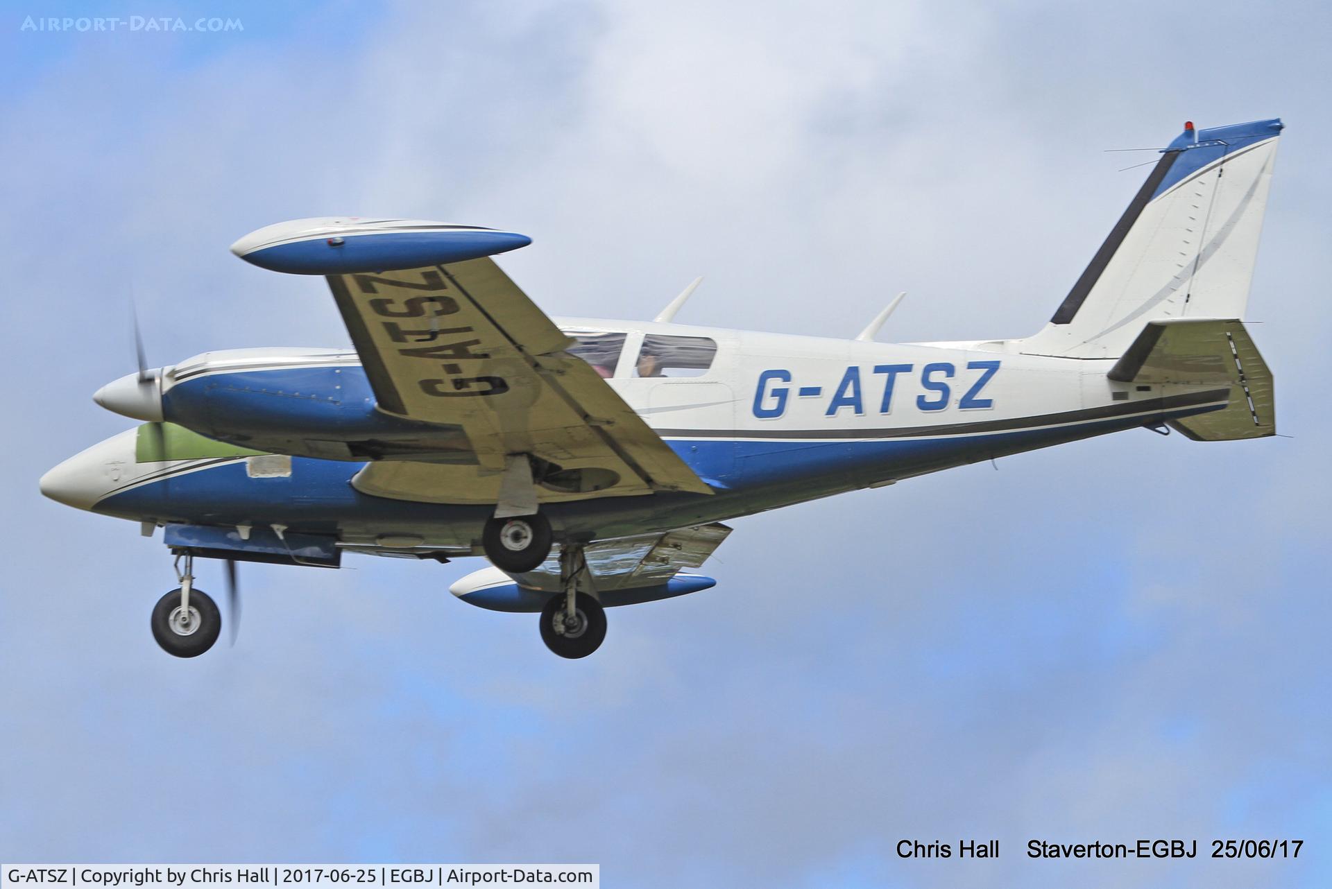 G-ATSZ, 1966 Piper PA-30 Twin Comanche Twin Comanche C/N 30-1002, Project Propeller at Staverton