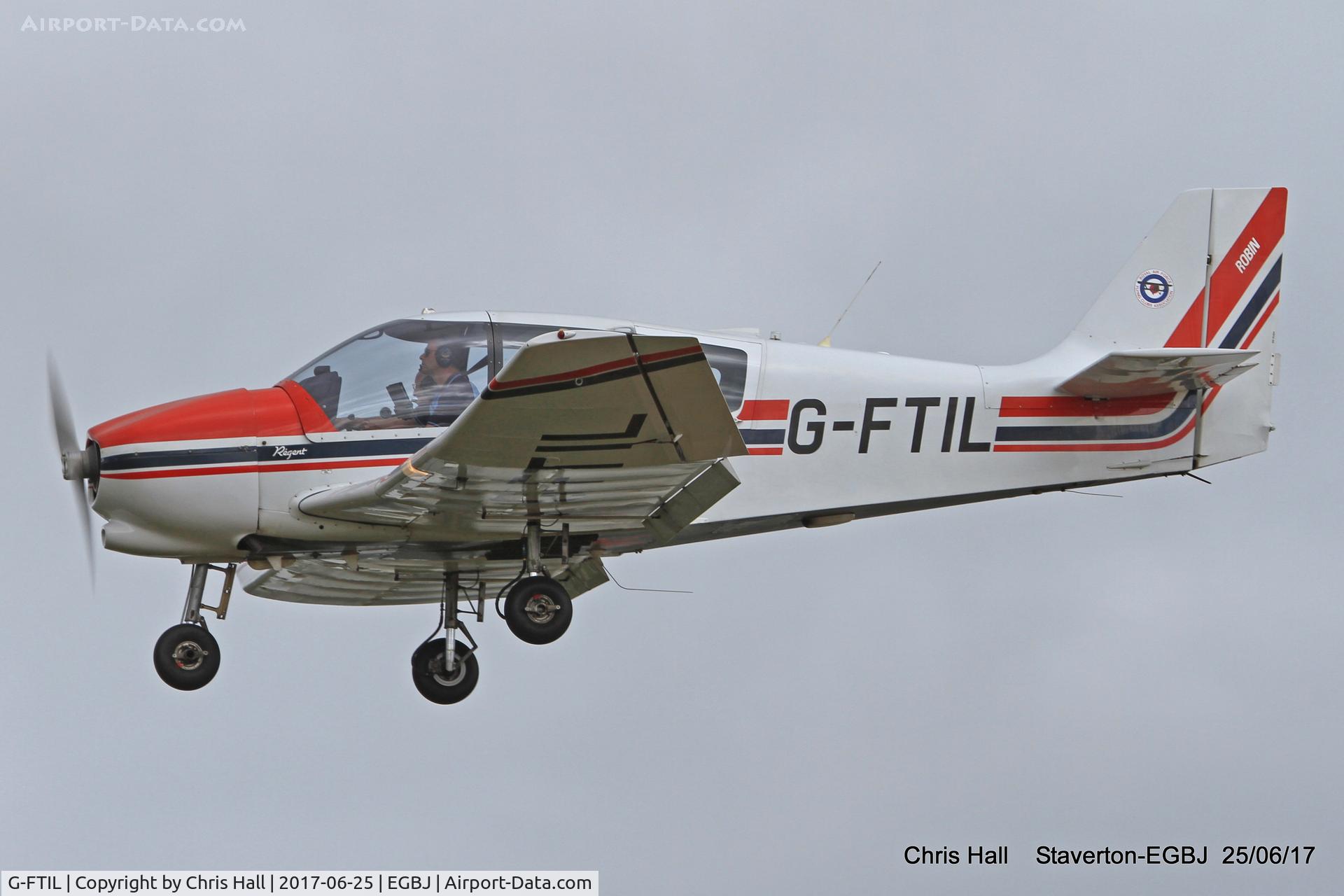 G-FTIL, 1988 Robin DR-400-180 Regent Regent C/N 1825, Project Propeller at Staverton