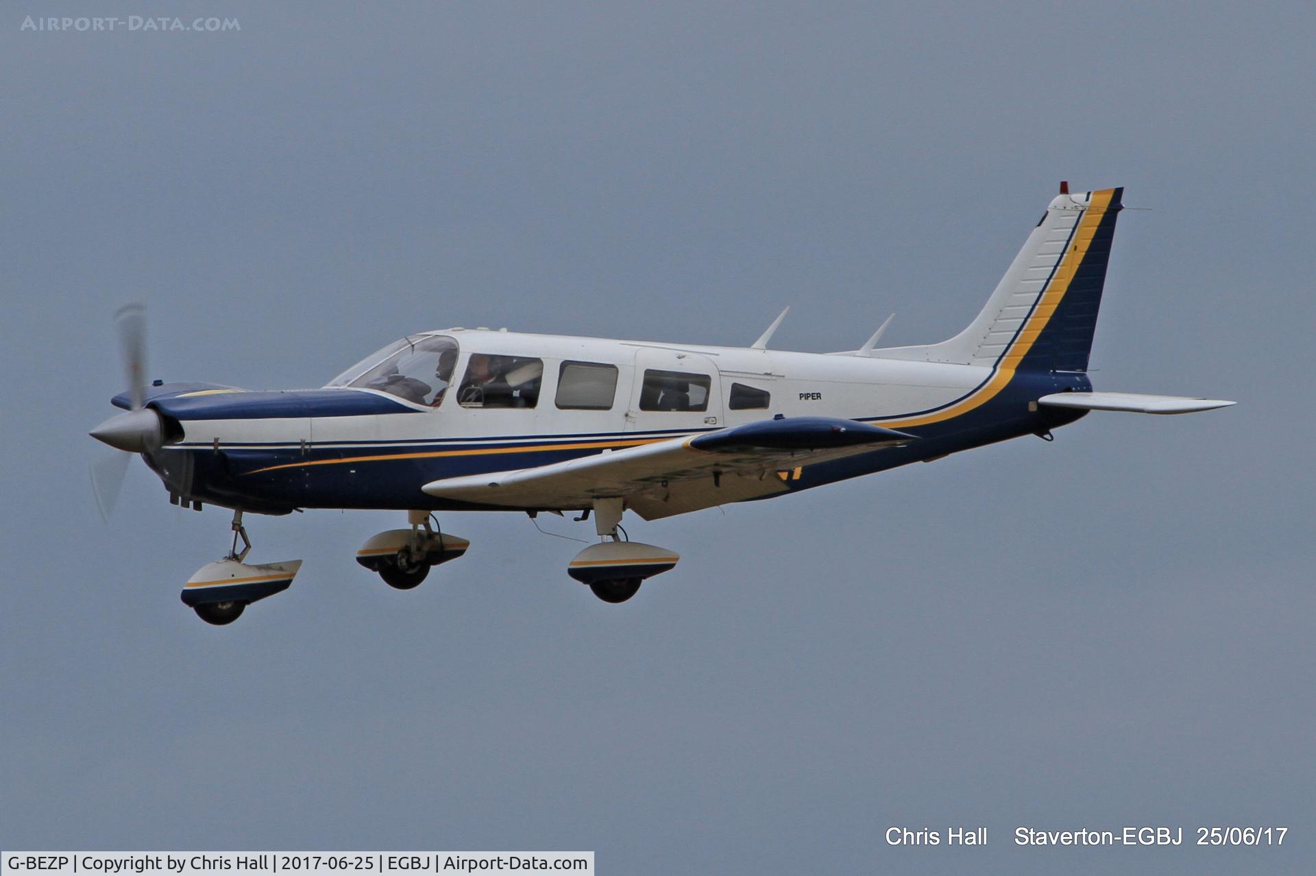 G-BEZP, 1977 Piper PA-32-300 Cherokee Six Cherokee Six C/N 32-7740087, Project Propeller at Staverton
