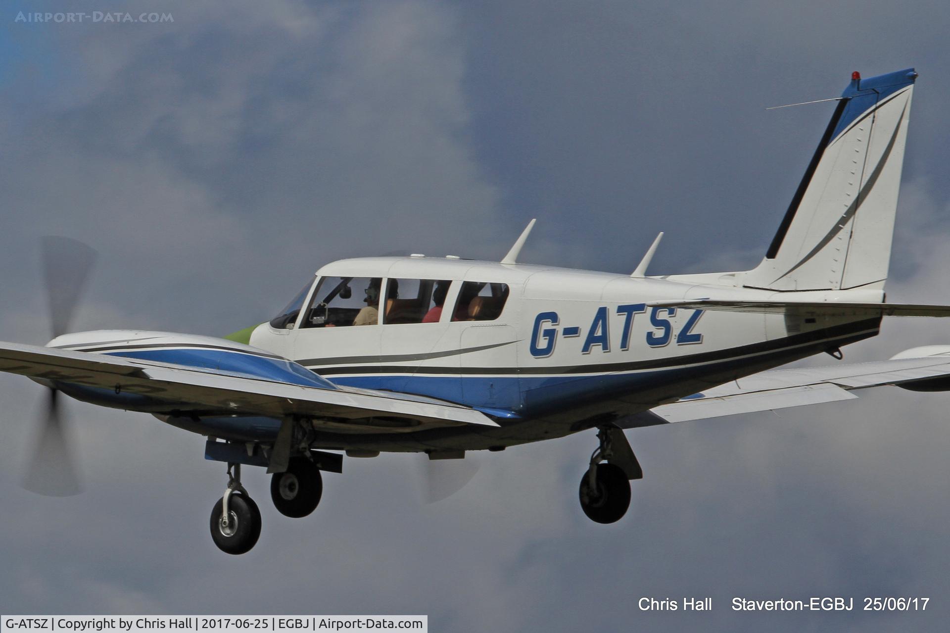 G-ATSZ, 1966 Piper PA-30 Twin Comanche Twin Comanche C/N 30-1002, Project Propeller at Staverton