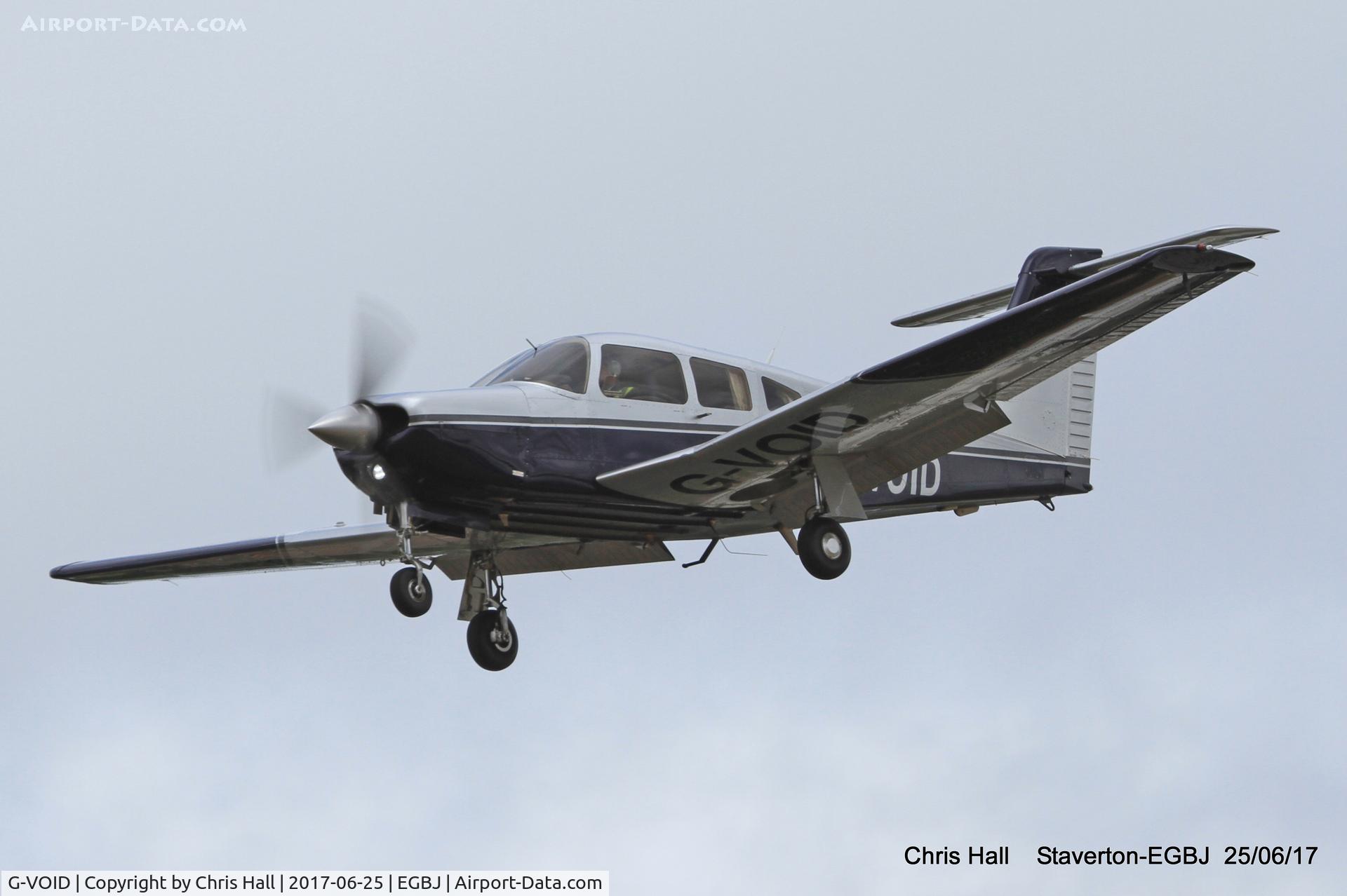 G-VOID, 1981 Piper PA-28RT-201 Arrow IV C/N 28R-8118049, Project Propeller at Staverton