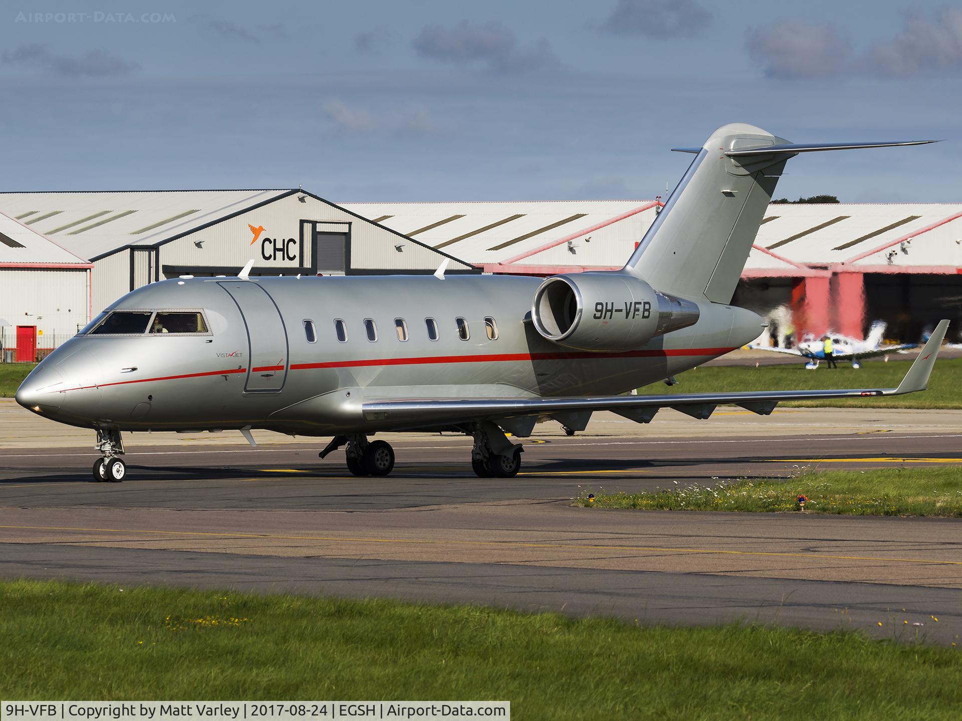 9H-VFB, 2014 Bombardier Challenger 604 (CL-600-2B16) C/N 5971, taxiing